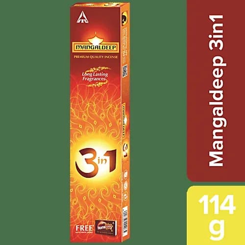 Mangaldeep 3-in-1 Agarbatti