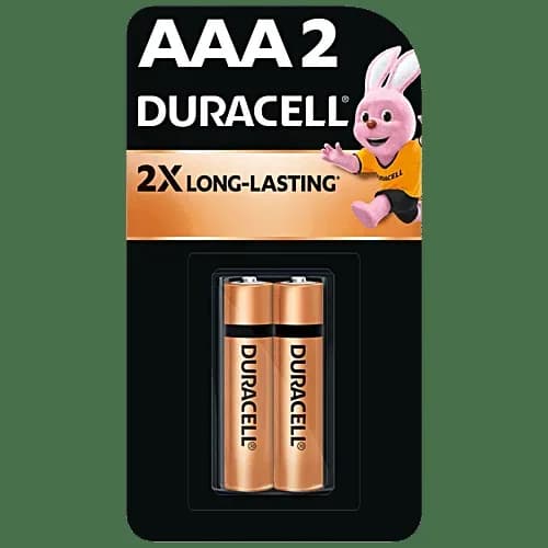 Duracell AAA Batteries 2 Pack