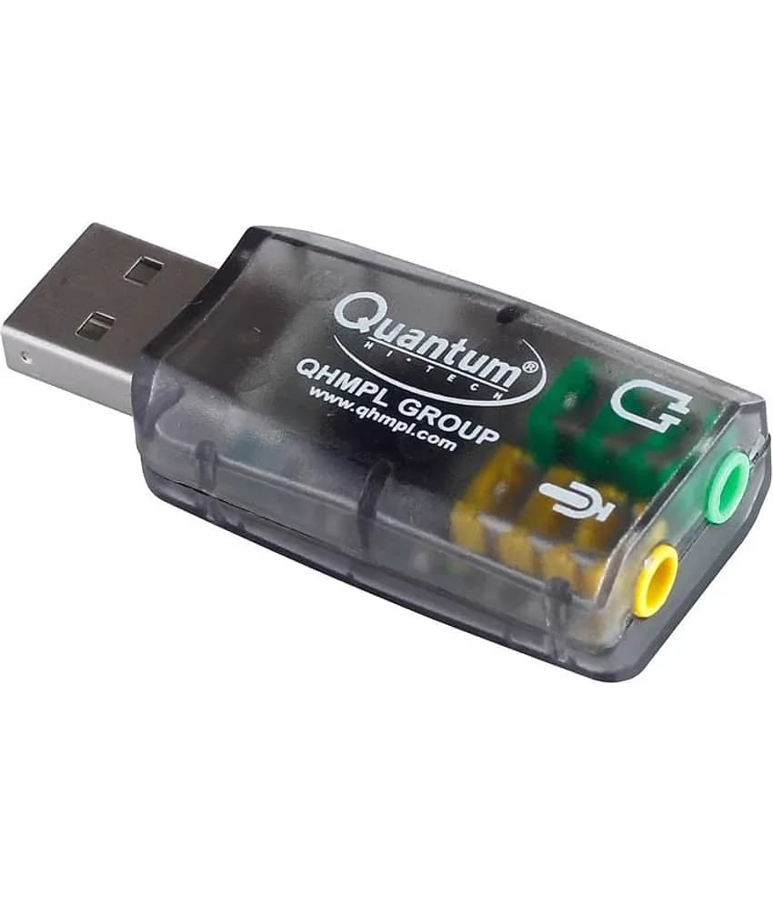 QHMPL 3D Virtual 5.1 USB Sound Card