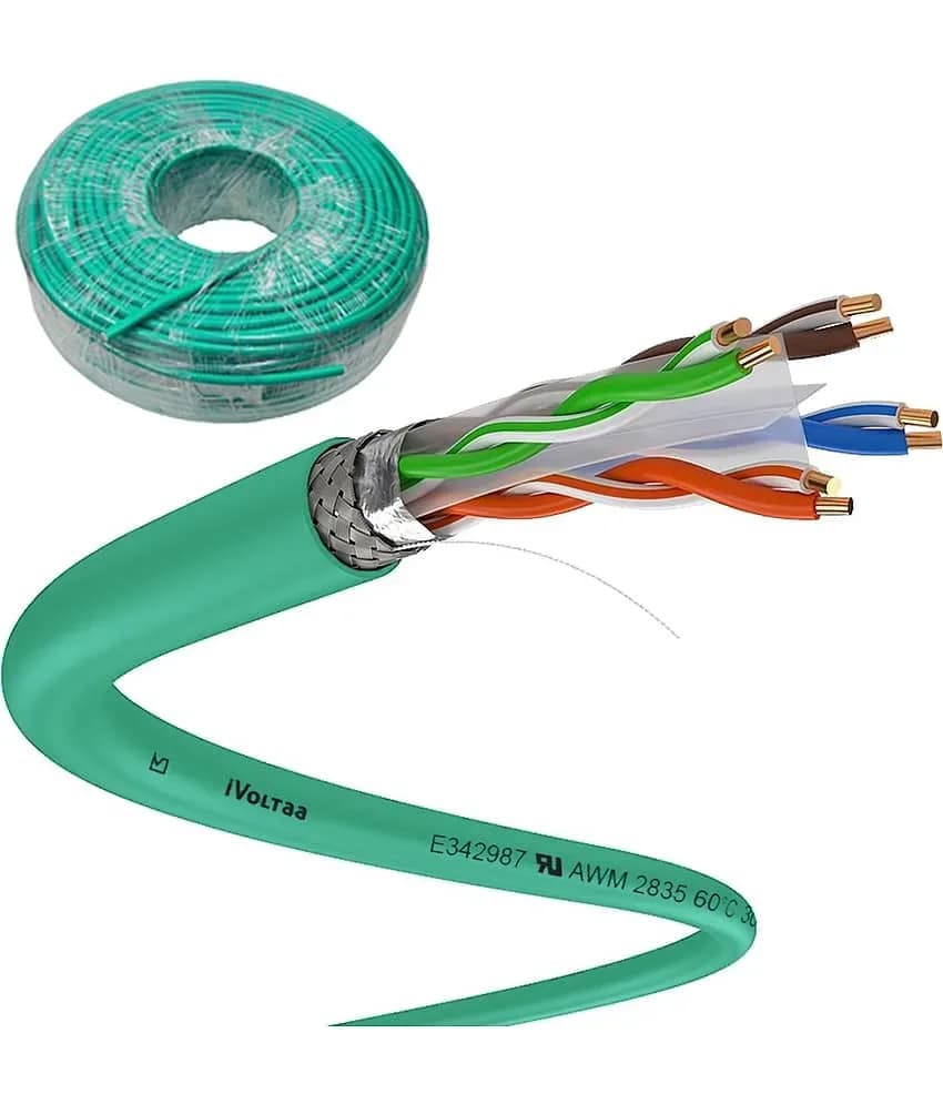 iVoltaa 100m Ethernet LAN Cable – Green