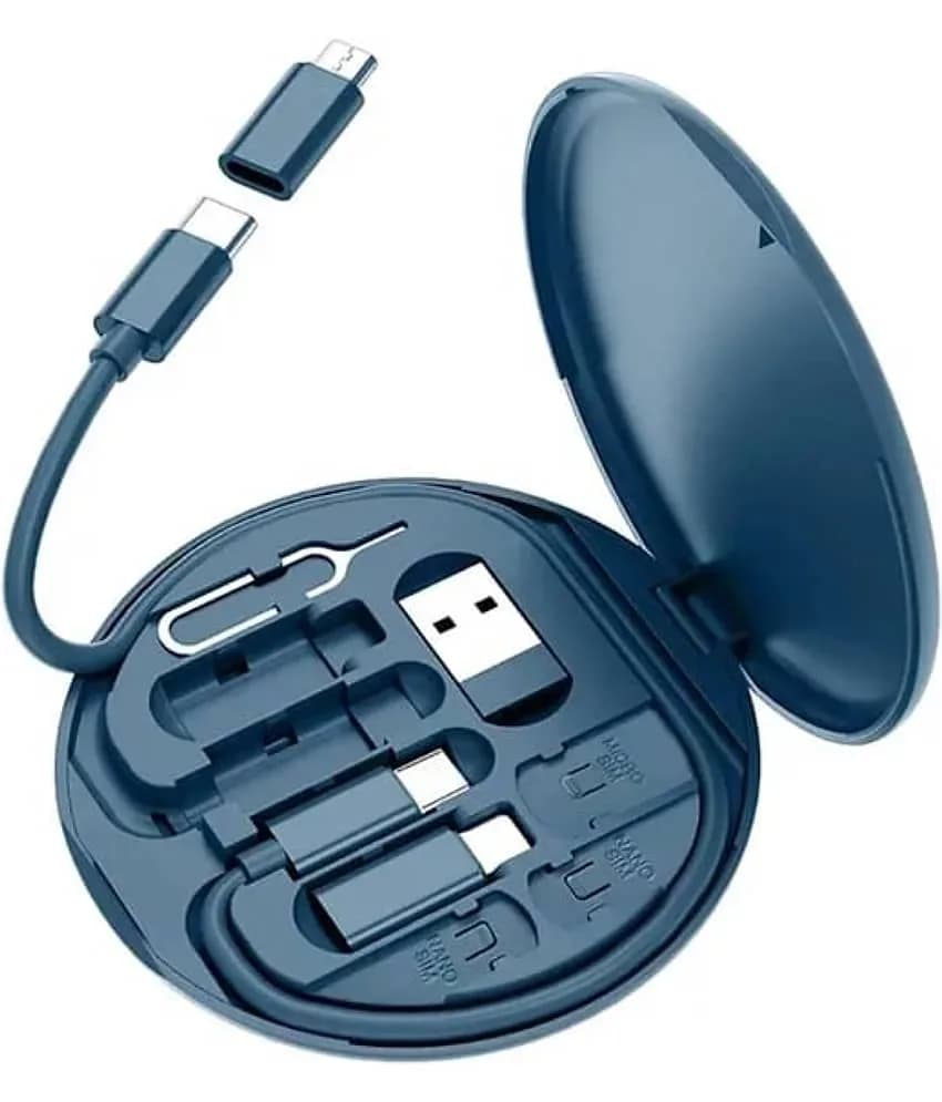 AMYTEL Blue 5A USB Type-C Cable 0.4m
