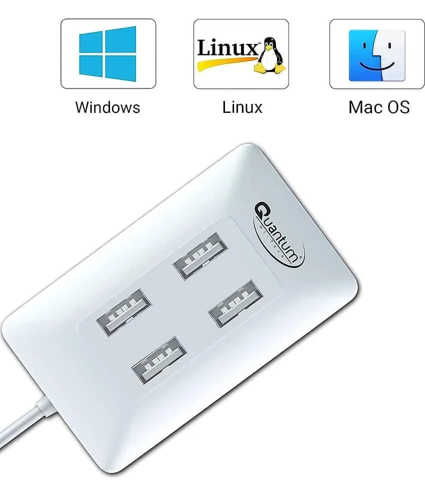 Quantum QHM6633 4-Port Hi-Speed USB Hub