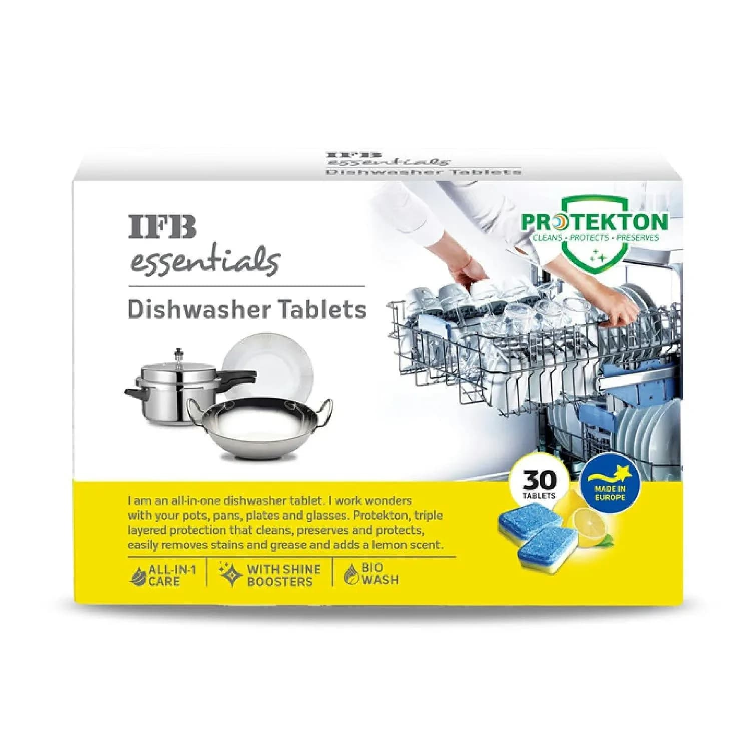 IFB Dishwasher Tablets, 30 pcs