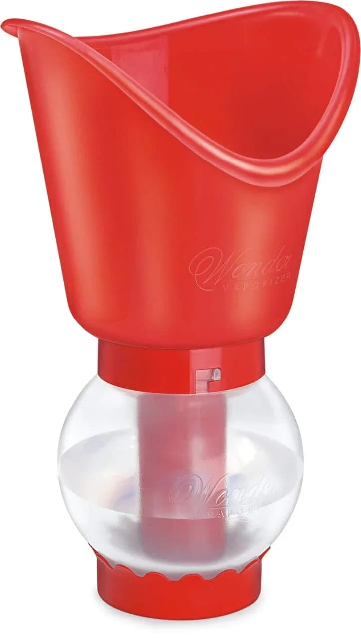 Wonder 3-in-1 Steam Inhaler Sauna Vaporizer (Red)