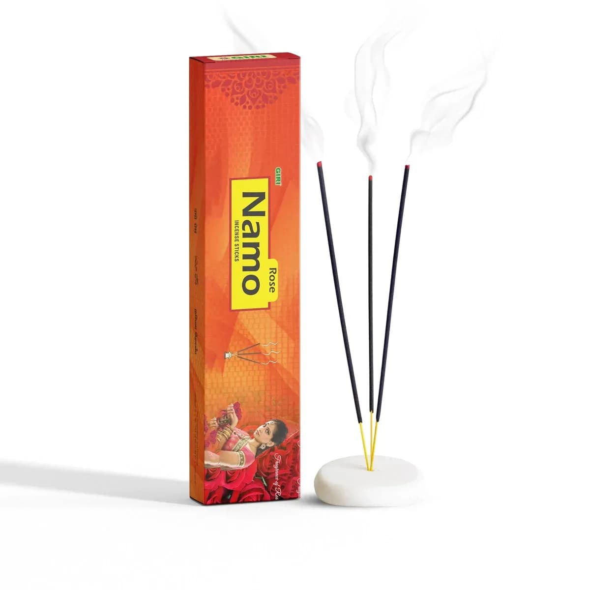 Giri Namo Rose Incense Sticks (50 Sticks)