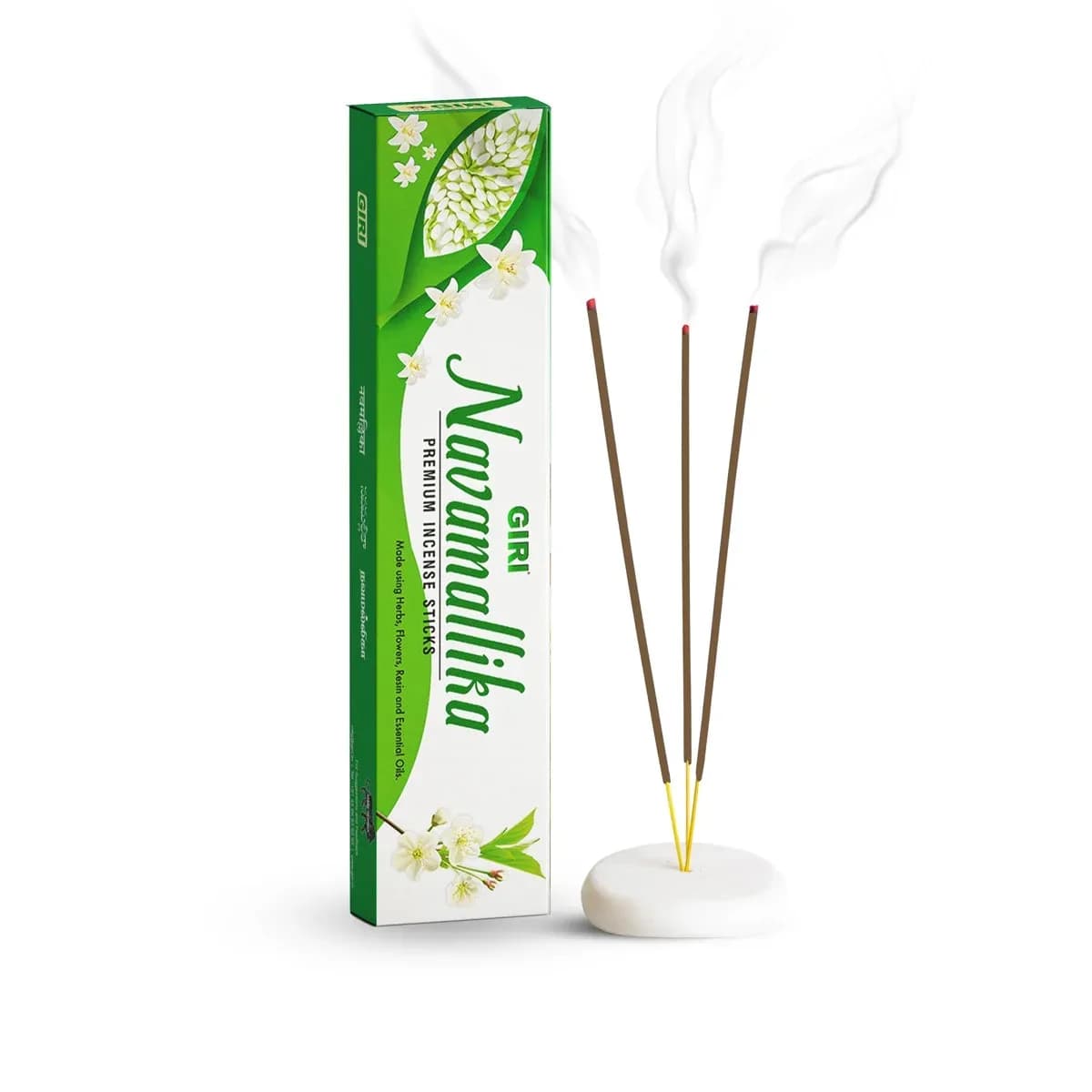 Giri Navamallika Premium Incense Sticks - 50 Gms | Agarbatti | Fresh Fragrance Agarbathi for Pooja