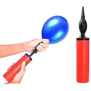 Printzkala Manual Balloon Blower Pump – Hand Air Inflator for Latex, Foil and Helium Balloons