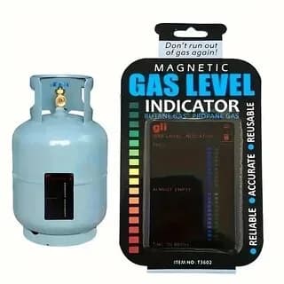 Reusable Magnetic Propane Tank Gauge - Accurate Gas Level Indicator