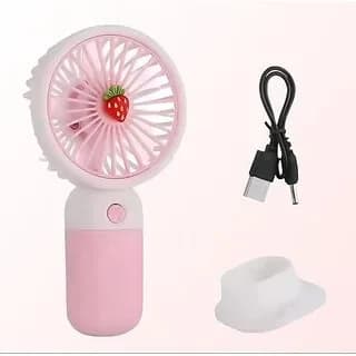 Charkee Rechargeable Mini Portable USB Handheld Fan