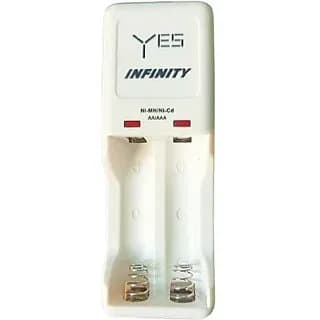 4-Slot Battery Charger for AA/AAA Batteries with LED Indicator