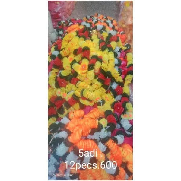 Artificial Flower Garland, 5 Meter – Pack of 12