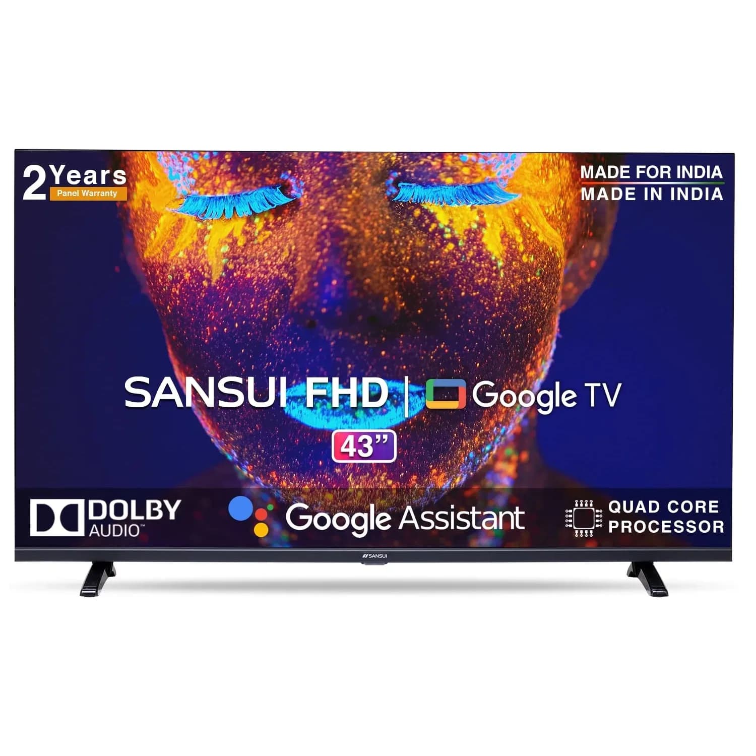 Sansui 43-inch LED TV with Google TV