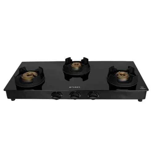 Faber Onyx 3-Burner Gas Cooktop