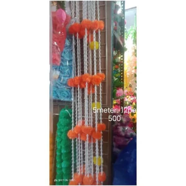 Artificial Flower Garland, 5-Meter, Pack of 12