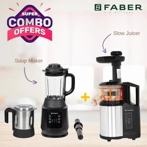 Deals Combo Soup Maker & Slow Juicer
