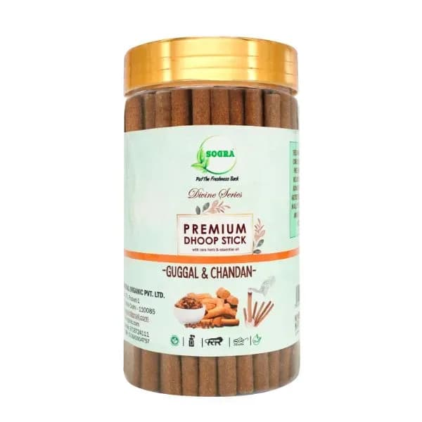 Sogra Exclusive Premium Chandan and Guggal Fragrances Dhoop Stick