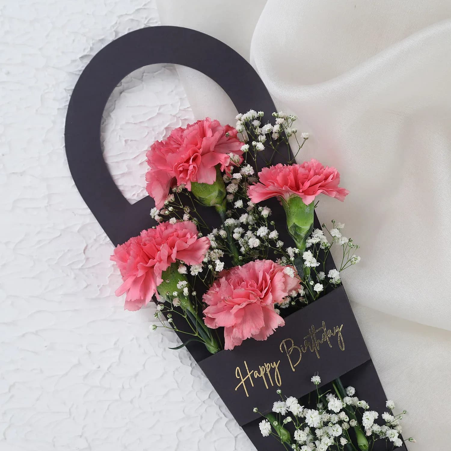 Carnation Birthday Wishes Sleeve