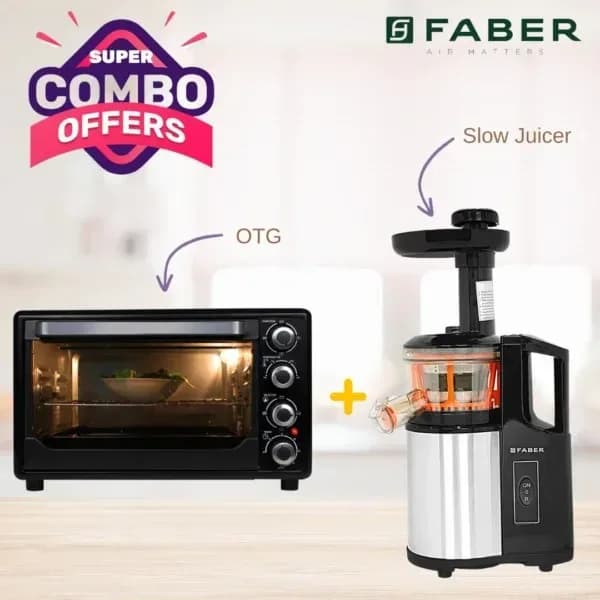 Deals Combo: OTG & Slow Juicer