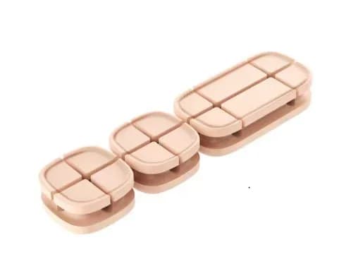 Baseus Cable Clip Organizer for Car and Desktop (Gold)