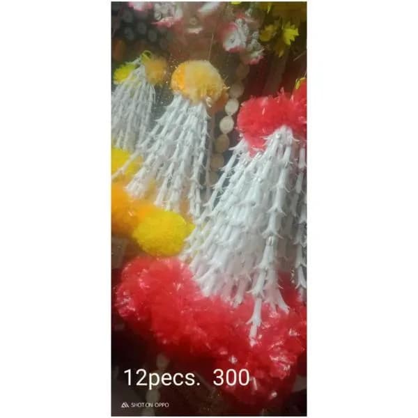 Artificial Flower Set (12 Pieces)