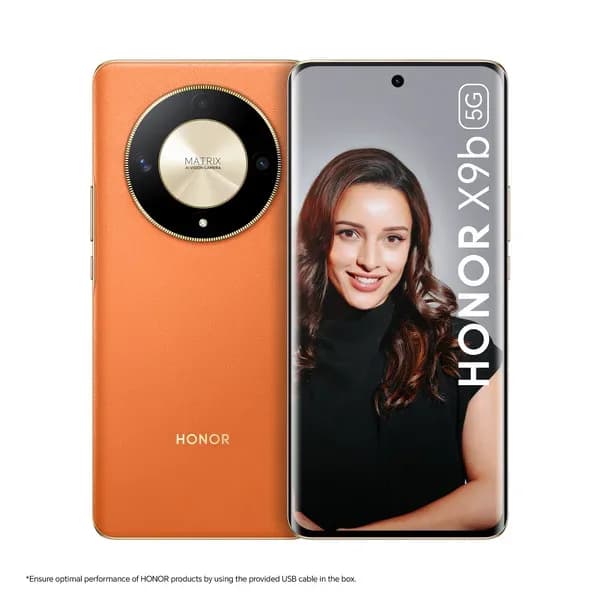 Honor X9b 5G Smartphone (Sunrise Orange, 8GB RAM, 256GB Storage)