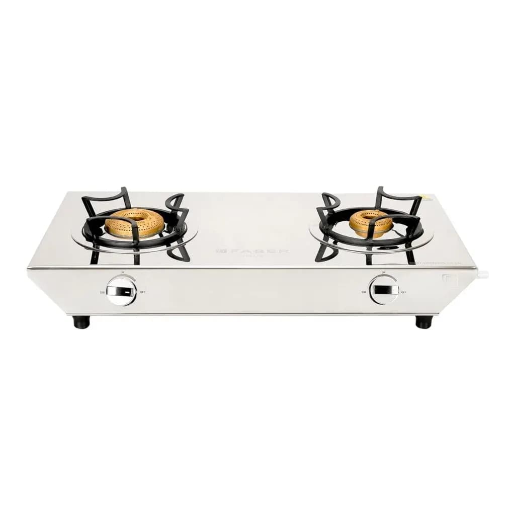 Faber Hilux Max 2-Burner Stainless Steel Cooktop