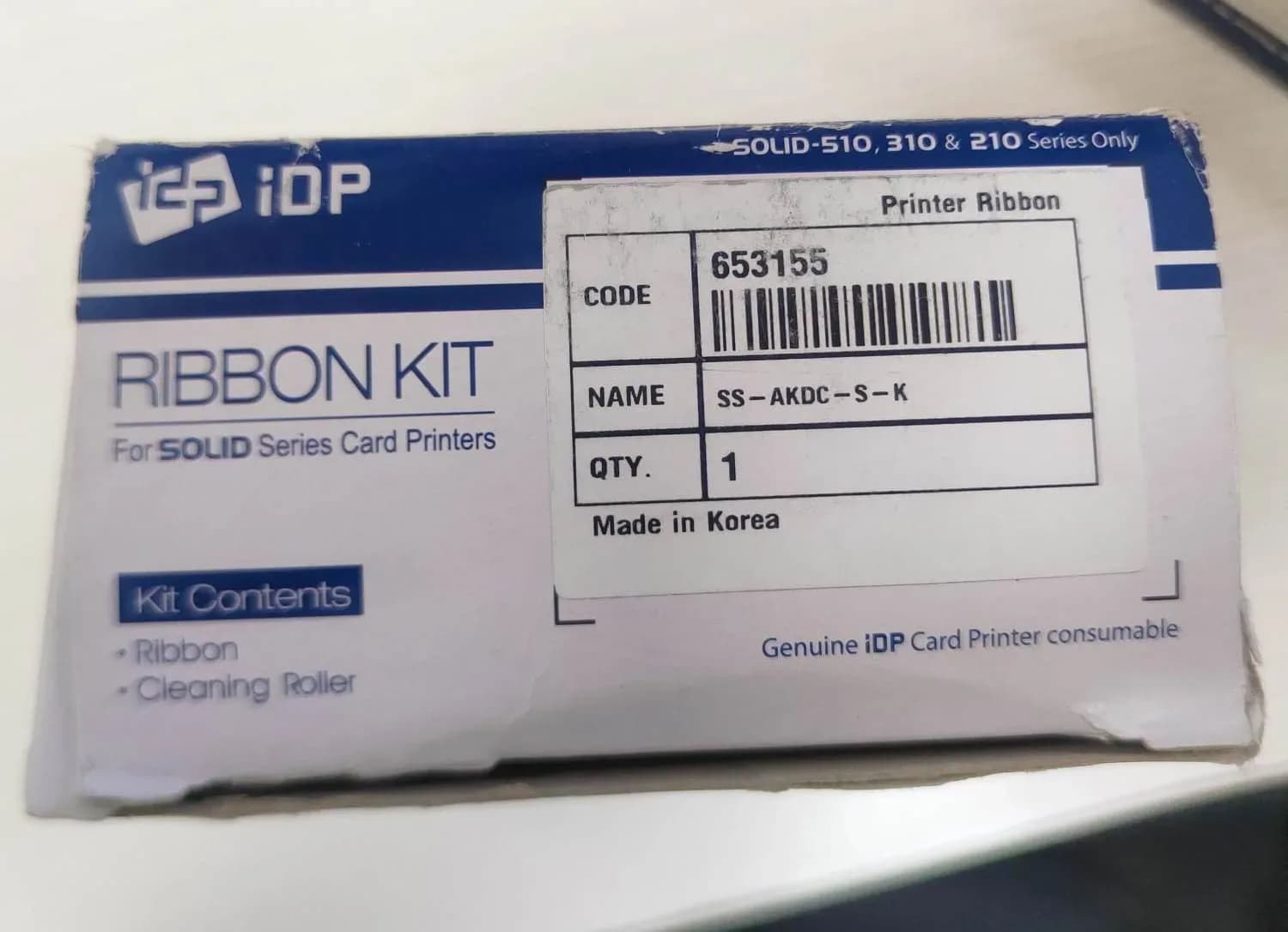 IDP Monochrome Ribbon Kit
