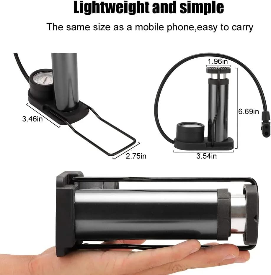 Portable Premium Mini Foot Pump