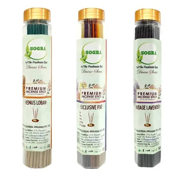 Sogra Exclusive Assorted Premium Incense Sticks