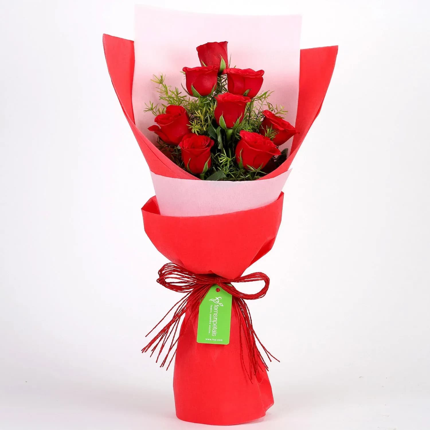 Bouquet of 8 Royal Red Roses