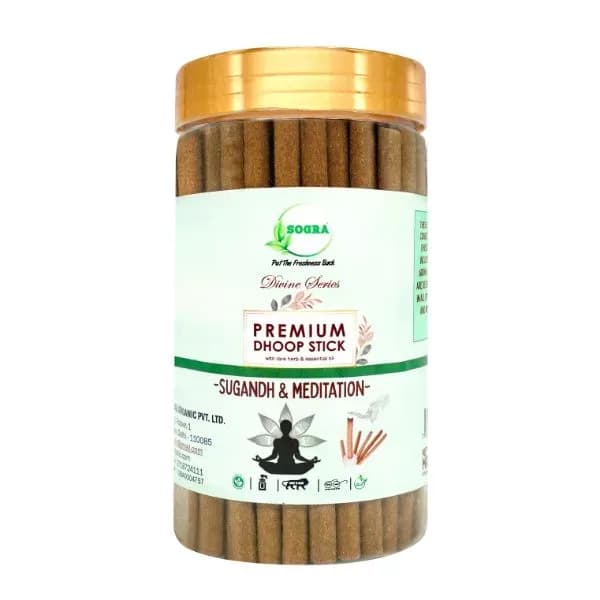 Sogra Exclusive Premium Sugandh and Meditation Fragrances Dhoop Stick