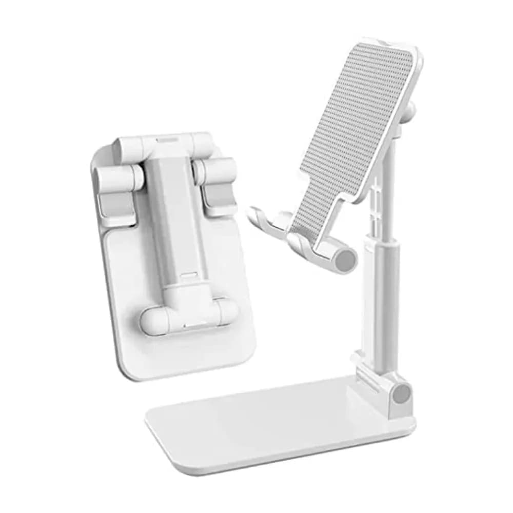 La'Forte Foldable and Adjustable Mobile Stand for Mobile and Tablet (Pack of 2)