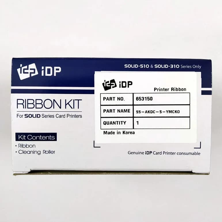 IDP Full-Panel YMCKO Ribbon Kit