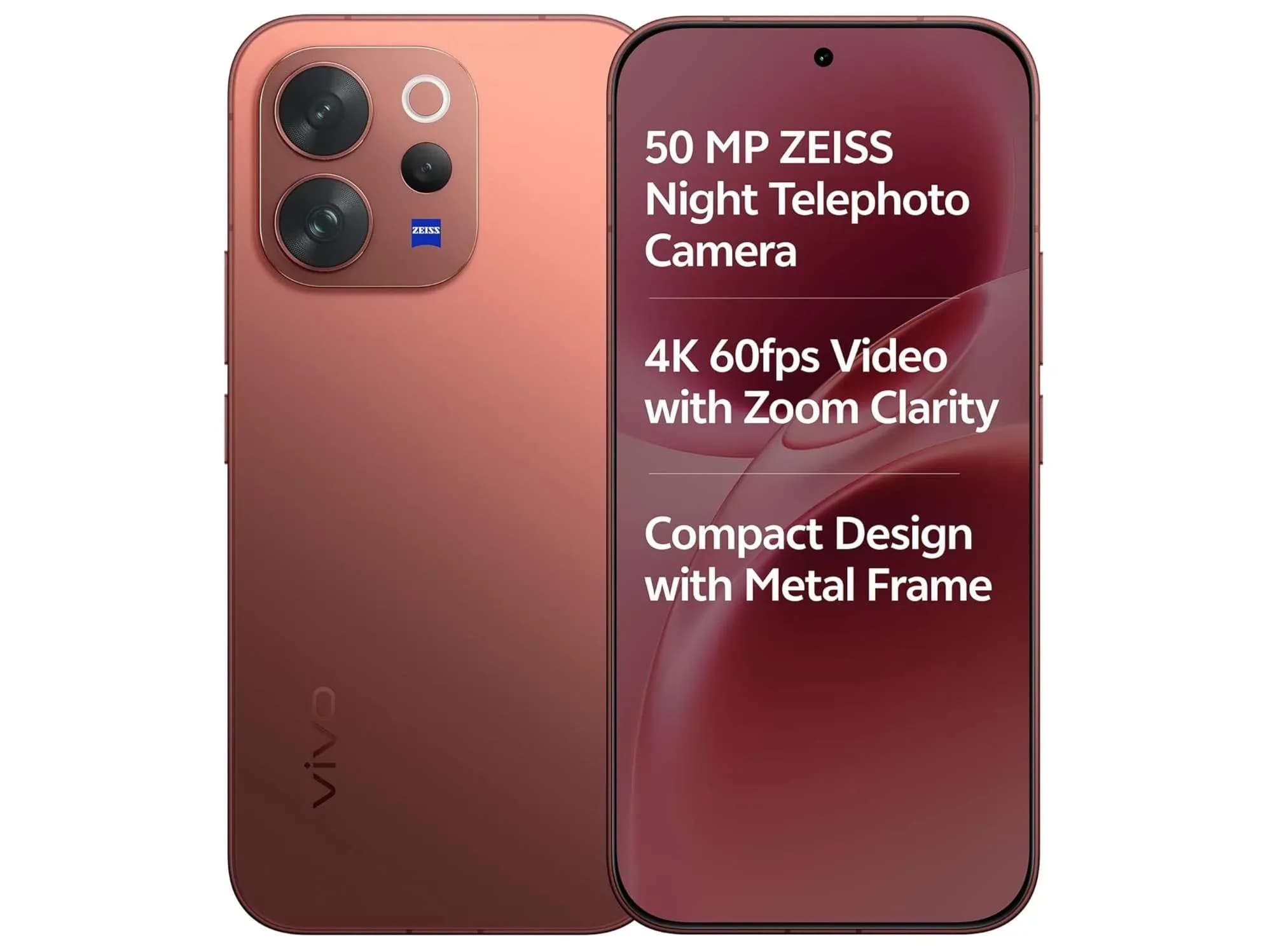 Vivo V70 5G Smartphone - Passion Red