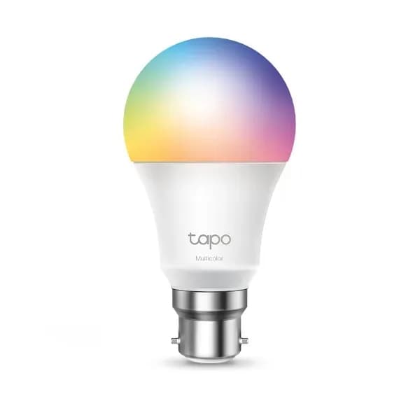 TP-Link Tapo Smart Wi-Fi LED Bulb (B22, Colour-Changing)