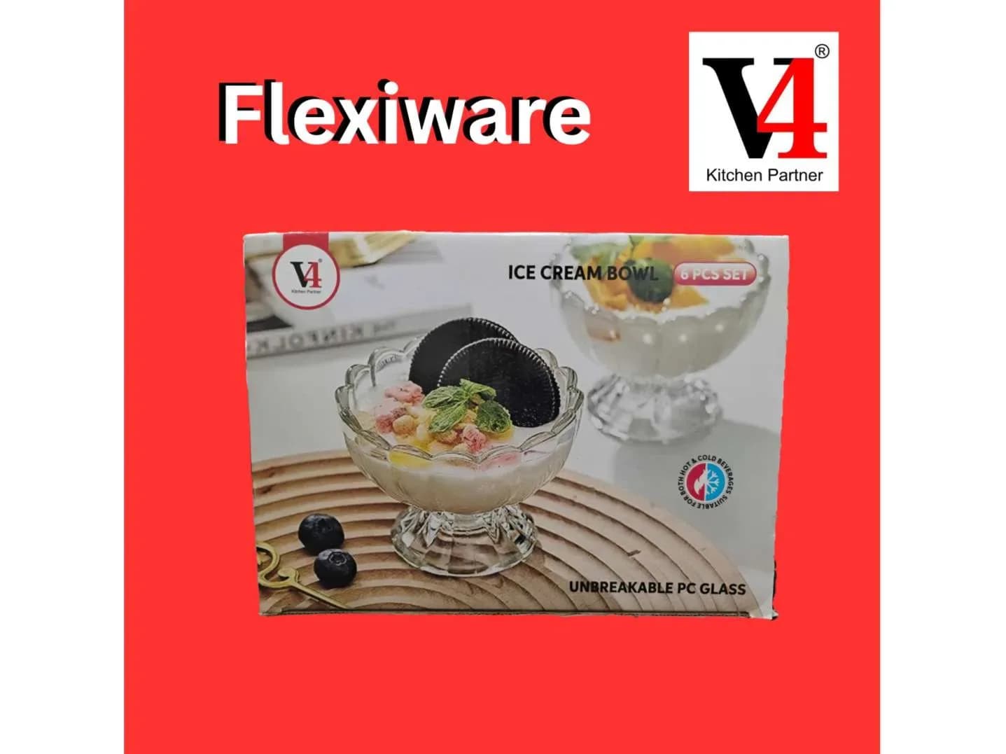 V4 Ice Cream Bowl