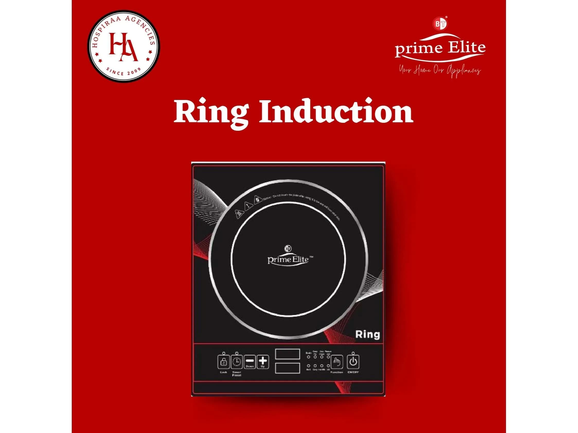 Prime Elite Ring Induction Cooktop