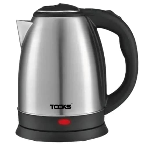 Global Impex Premium Stainless Steel Electric Kettle 1.8 L, 1500 W, Silver