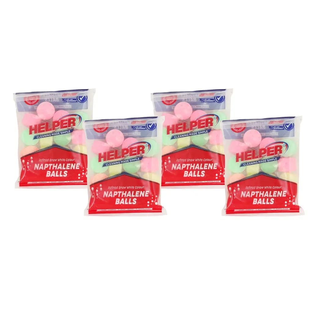 Helper Refined Multicolour Naphthalene Balls