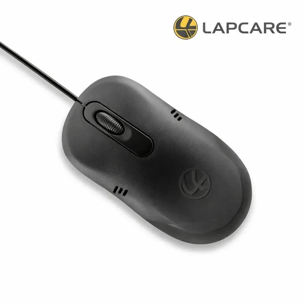 Lapcare L-60 Plus Optical USB Mouse Black