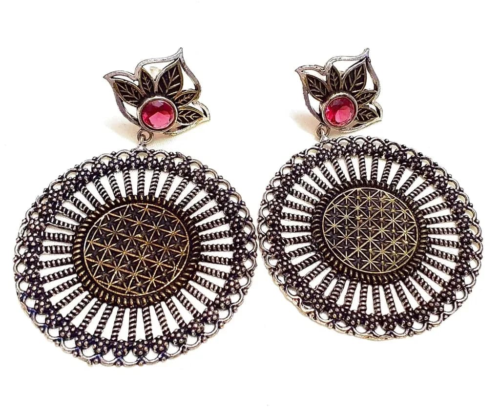 Glamvila Designer Hanging Earrings