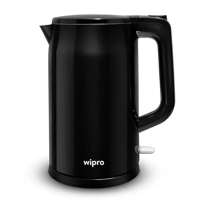 Wipro Elato Cool Touch Electric Kettle, 1.8 Litre, Anti-Rust Shield (Black)