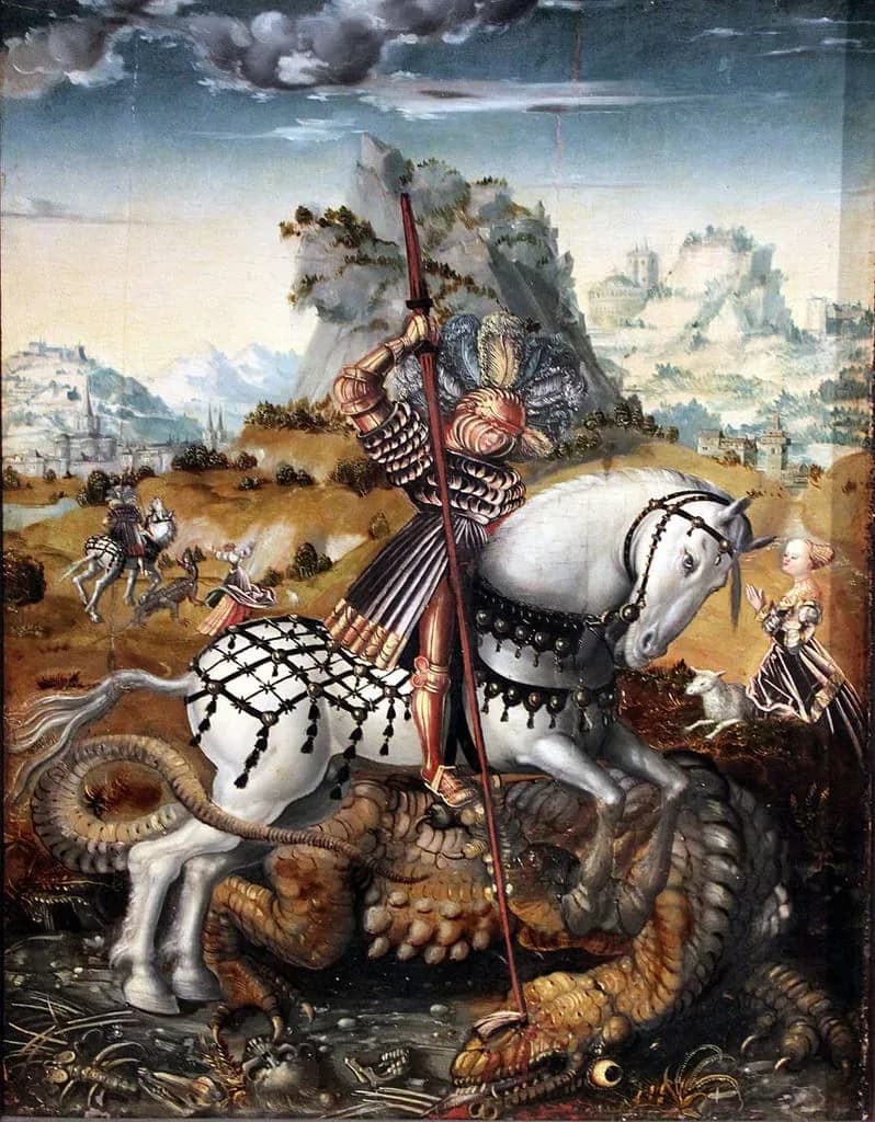 St. George Killing the Dragon