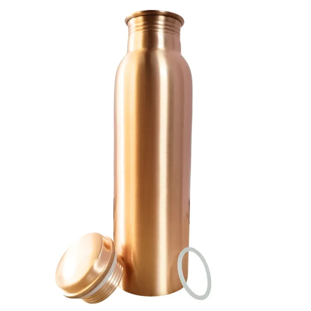 Ravios Plain Finish Copper Water Bottle