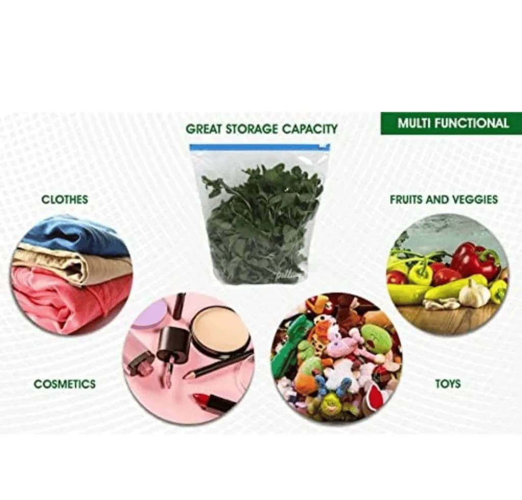 Ziplock Bags - Expandable Bottom (15 M Size)