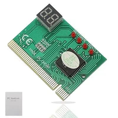 2-Digit PCI Diagnostic Card Motherboard Tester and Debug Analyzer for Desktop PCs