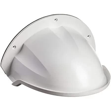CCTV Camera Shade Cap (White) – Weather and Bird Protection