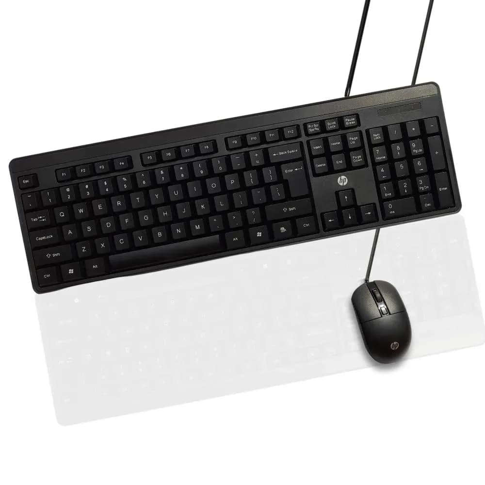 HP KM150 Wired Keyboard and Mouse Combo