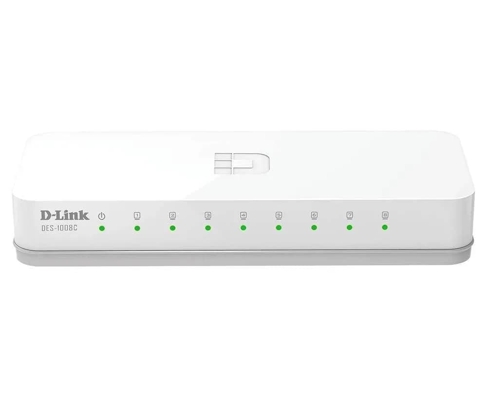 D-Link DES-1008A 8-Port 10/100 Desktop Switch