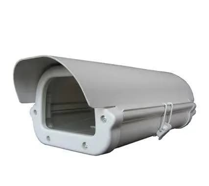 CCTV Bullet Camera Housing Enclosure, Waterproof Dustproof Iron Metal Side Lock (8 inch)